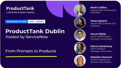 ProductTank Dublin: From Prompts to Products cover